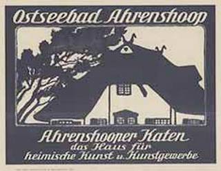 Plakat für den Kunstkaten 1909, von Paul Müller-Kaempff