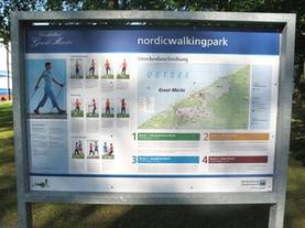 Graal-Müritz Wegweiser Nordic Walking Routen